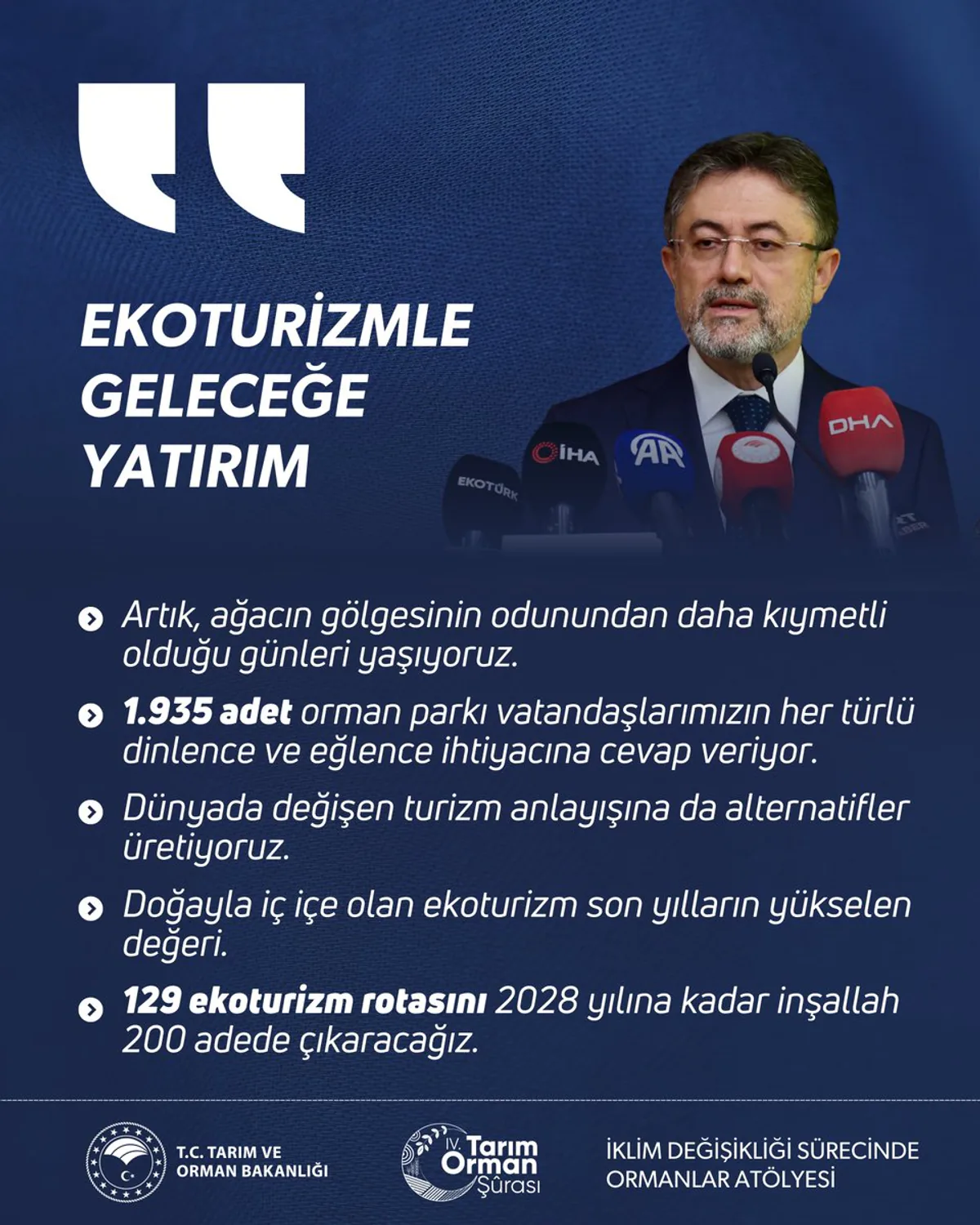 Ekoturizm Yol Haritasında Türkiye: Yaklaşık 200 Rotaya Ulaşma Hedefi Ekoturizm Yol Haritasında Türkiye: Yaklaşık 200 Rotaya Ulaşma Hedefi