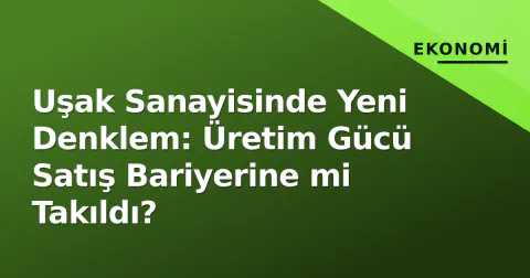 Uşak Sanayisinde Yeni Denklem: Üretim Gücü Satış Bariyerine mi Takıldı?