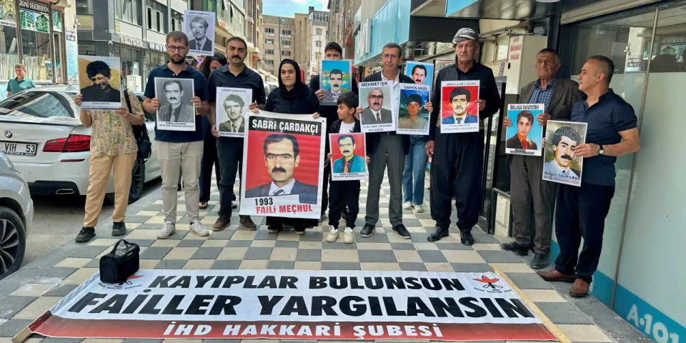 Yüksekova'da İHD'den Sabri Çardakçı dosyası: "12 Eylül'le yüzleşmeden faili meçhuller aydınlanmaz" görseli