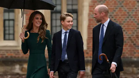 Prens George, babası Prens William'ın izinden giderek Eton Koleji'ne başlıyor: William ve Kate'in 'farklı' ebeveynlik stratejisi