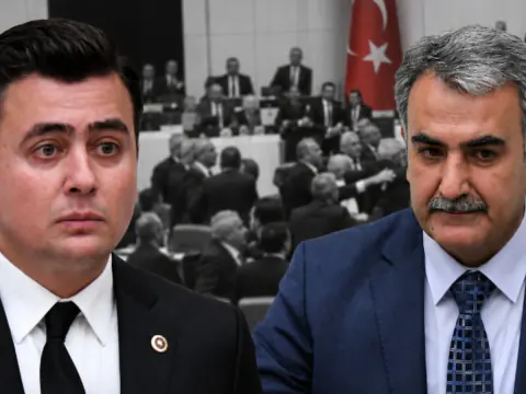 AKP Milletvekili Osman Gökçek Meclis'te Parti Arkadaşı Ağralı'yı Yumrukladı: "CHP'li Sanmışım"
