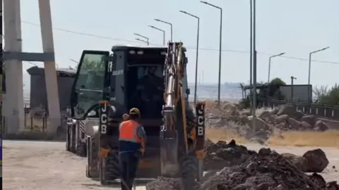 İdil'de Turgut Özal Mahallesi için doğalgaz hattı çalışmaları başladı