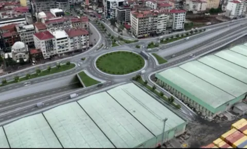 Giresun Liman Kavşağı'na Dal-Çık Projesi: 2 Yılda Biter