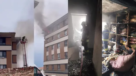 Pazarcık'ta Korkutan Yangın: Apartman Dairesi Alevlere Teslim Oldu