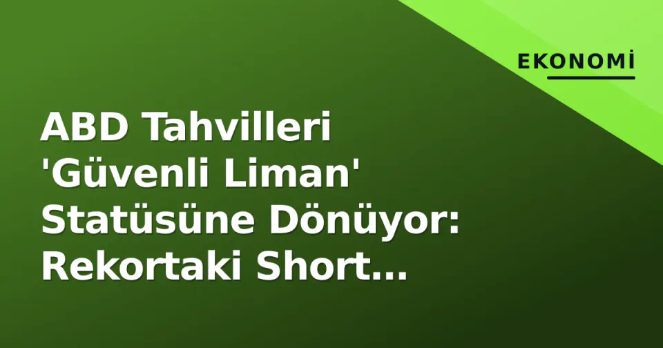 ABD Tahvilleri 'Güvenli Liman' Statüsüne Dönüyor: Rekortaki Short Pozisyonlar Sıkışma Riskiyle Karşı Karşıya görseli