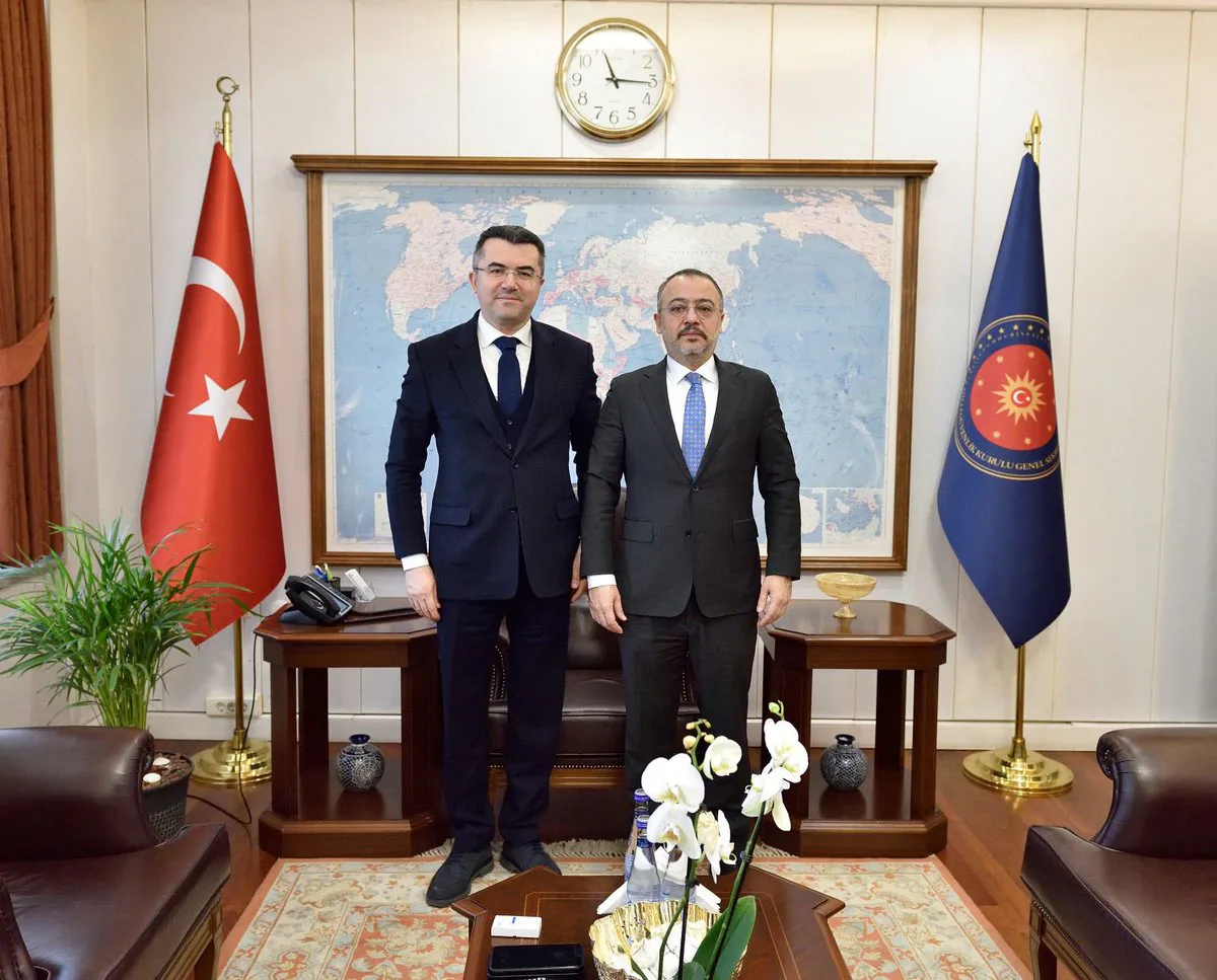 Türkiye'de Ulusal Güvenliğin Güçlendirilmesi: Dışişleri Bakanlığı ile Başbakan Yardımcısı ve MGK Genel Sekreteri Görüştü Türkiye'de Ulusal Güvenliğin Güçlendirilmesi: Dışişleri Bakanlığı ile Başbakan Yardımcısı ve MGK Genel Sekreteri Görüştü
