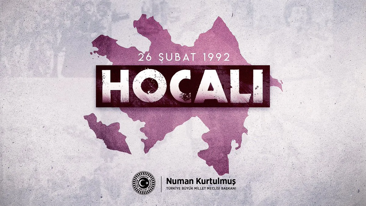 TBMK Başkanı Numan Kurtulmuş, Hocalı Katliamının 33. Yılında Duyduğu Mesaj TBMK Başkanı Numan Kurtulmuş, Hocalı Katliamının 33. Yılında Duyduğu Mesaj