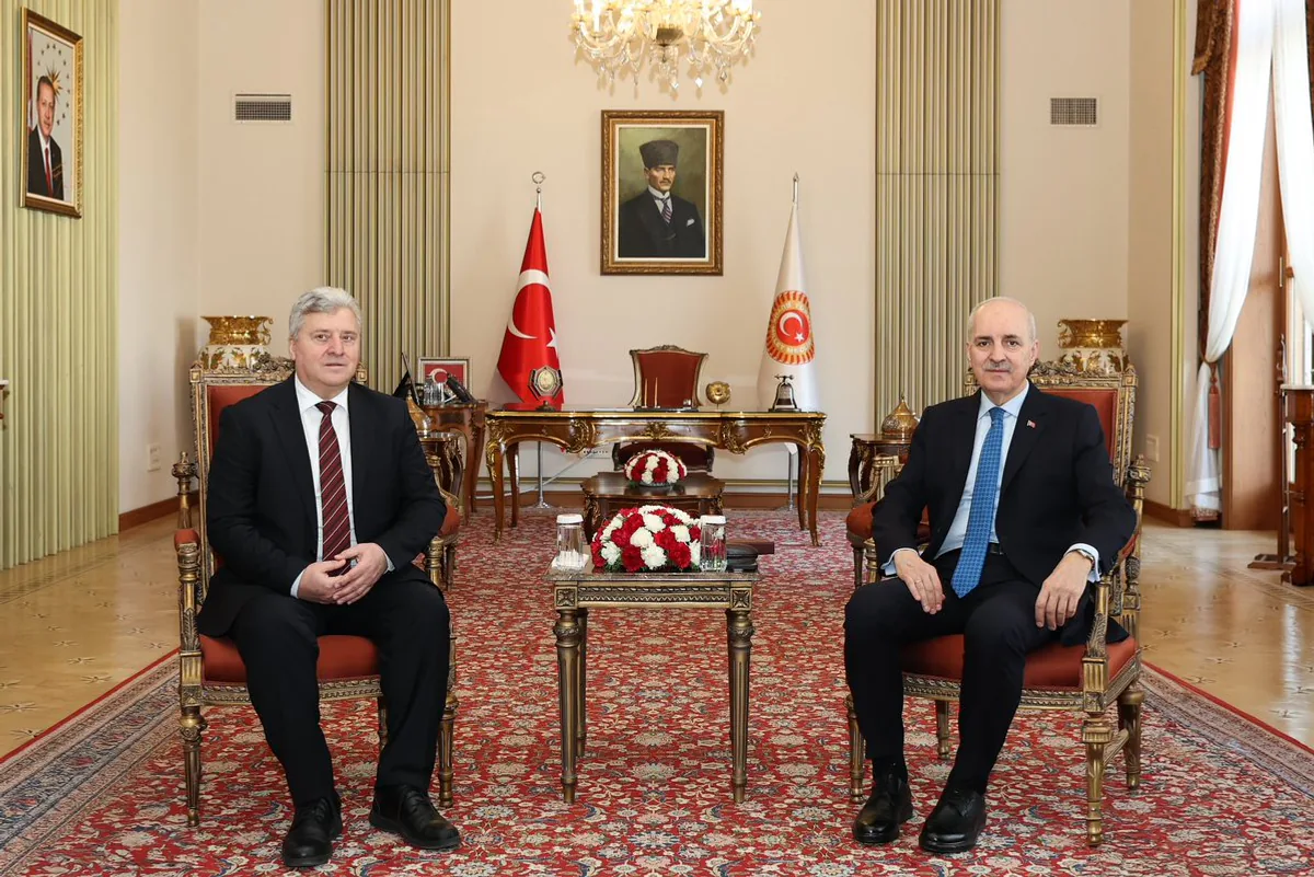 Numan Kurtulmuş, Türkiye Büyük Millet Meclisi Başkanı: Gjorgi Ivanov ile Yaptığı Röportaj Numan Kurtulmuş, Türkiye Büyük Millet Meclisi Başkanı: Gjorgi Ivanov ile Yaptığı Röportaj