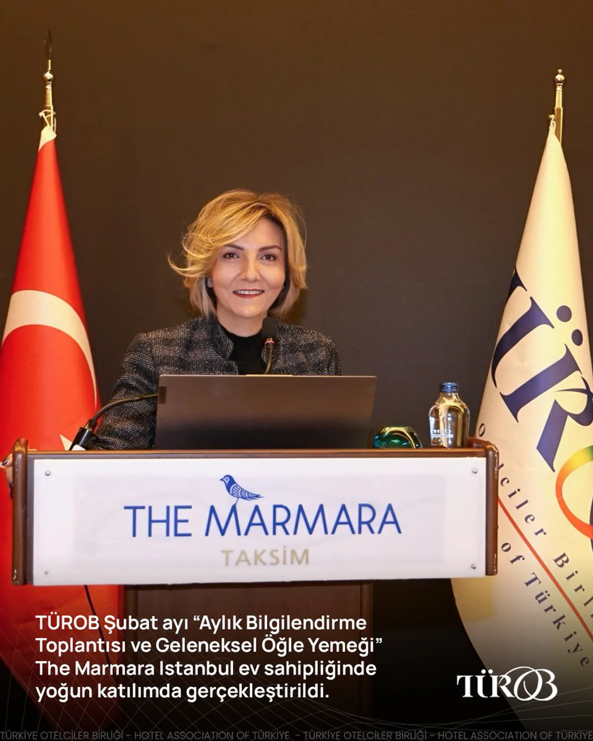 Türkiye Otelciler Birliği Şubat Ayı Bilgilendirme Toplantısını Marmara İstanbul'da Başarıyla Gerçekleştirdi Türkiye Otelciler Birliği Şubat Ayı Bilgilendirme Toplantısını Marmara İstanbul'da Başarıyla Gerçekleştirdi
