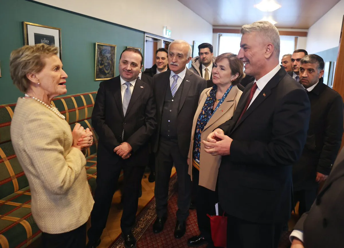 Ömer Bolat: Helsinki'de Fin Tatar Cemaatiyle Yaptığı Buluşma Ömer Bolat: Helsinki'de Fin Tatar Cemaatiyle Yaptığı Buluşma