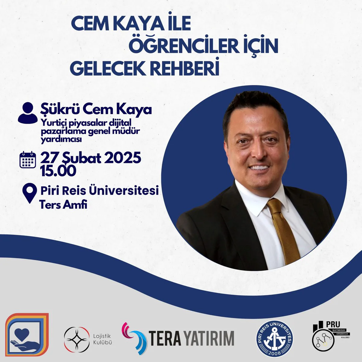 Ünlü Yazar Cem Kaya, "Gelecek Rehberi" İçin Üniversite Öğrencilerine Sessizlik ve Odaklanma Önerisi Ünlü Yazar Cem Kaya, "Gelecek Rehberi" İçin Üniversite Öğrencilerine Sessizlik ve Odaklanma Önerisi