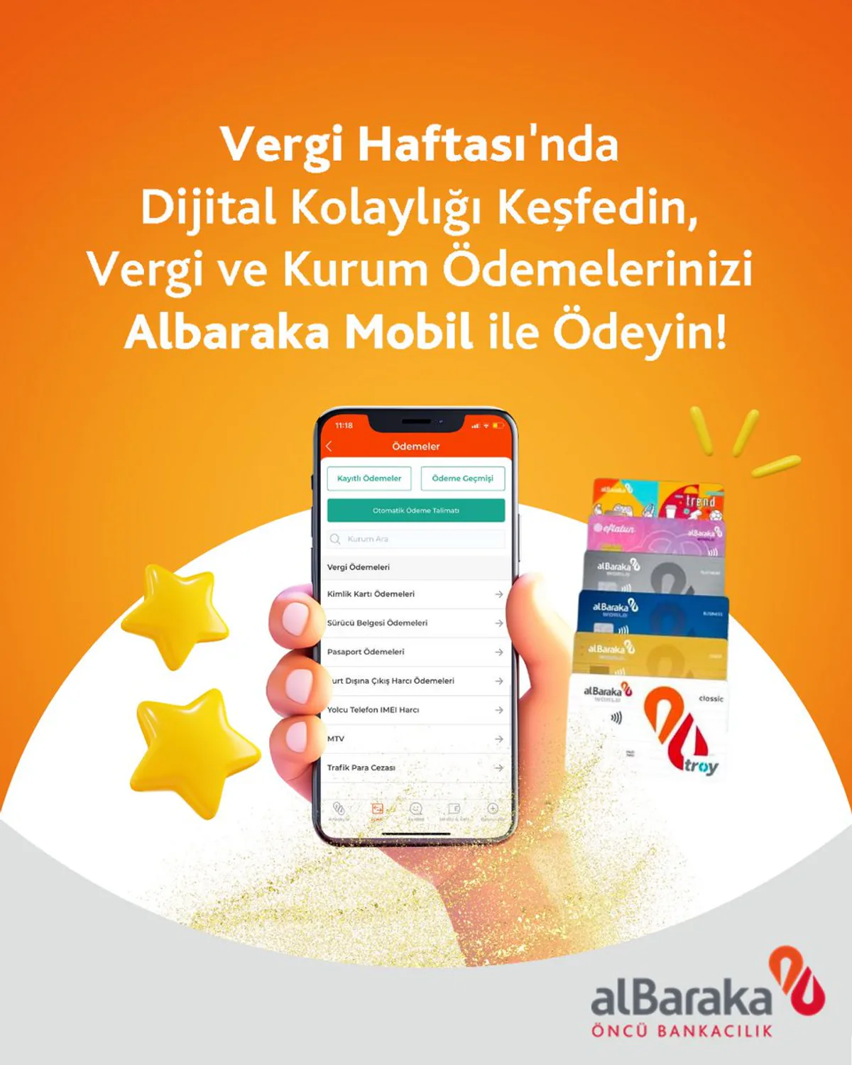 Albaraka Türk Vergi Ödemelerini Kolaylaştırıyor: AlbarakaMobil ile Hızlı ve Güvenli Çözümler Albaraka Türk Vergi Ödemelerini Kolaylaştırıyor: AlbarakaMobil ile Hızlı ve Güvenli Çözümler