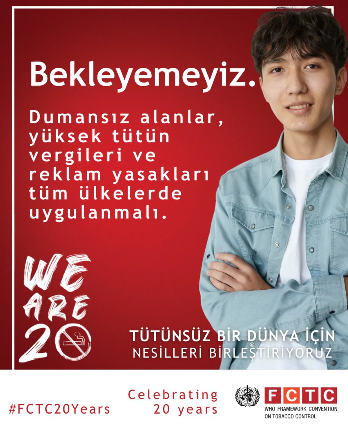 DSÖ Tütün Kontrolü Çerçeve Sözleşmesi'nin 20. Yılı: Sağlık ve Hayat İçin Eksiksiz Uygulama Önemli DSÖ Tütün Kontrolü Çerçeve Sözleşmesi'nin 20. Yılı: Sağlık ve Hayat İçin Eksiksiz Uygulama Önemli