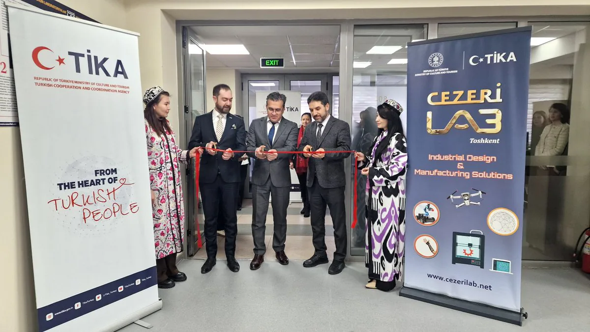 3D Tasarım ve Robotik'e Yeni Kapılar Açan Taşkent'teki Özbekistan Cezeri Laboratuvarı 3D Tasarım ve Robotik'e Yeni Kapılar Açan Taşkent'teki Özbekistan Cezeri Laboratuvarı