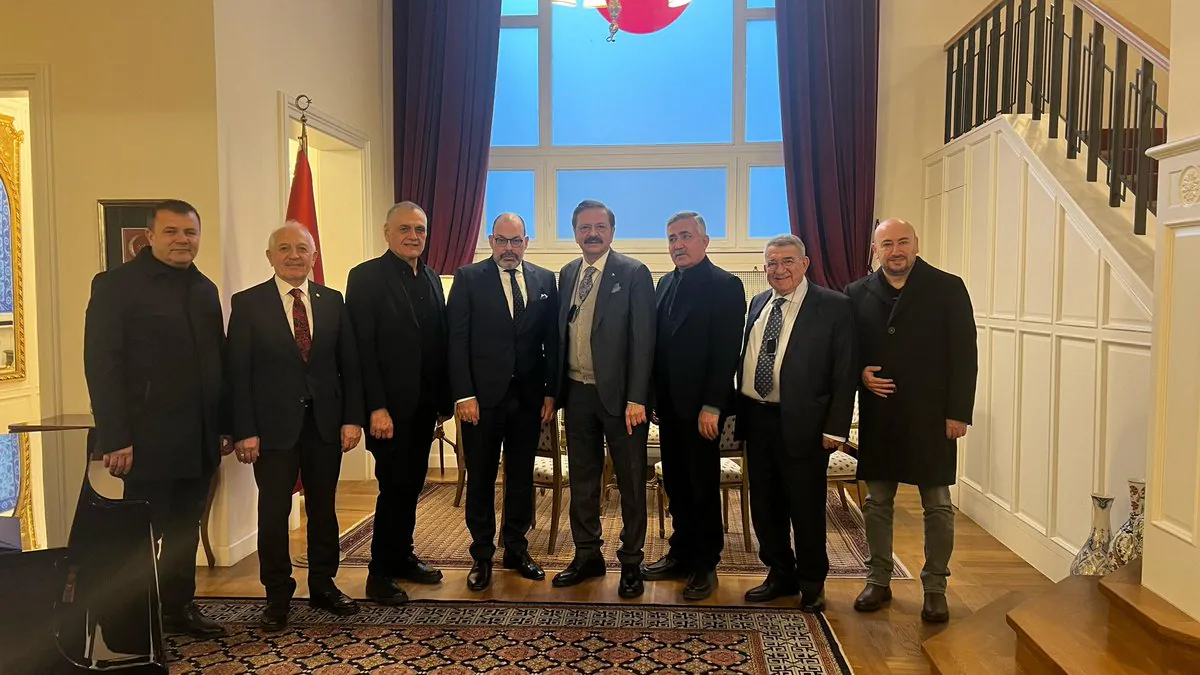 TOBB Başkanı, Polonya Büyükelçisiyle Yapılan Ziyaretini Anlatıyor: İşbirliği ve Kültür Arasında Görüşmeler TOBB Başkanı, Polonya Büyükelçisiyle Yapılan Ziyaretini Anlatıyor: İşbirliği ve Kültür Arasında Görüşmeler