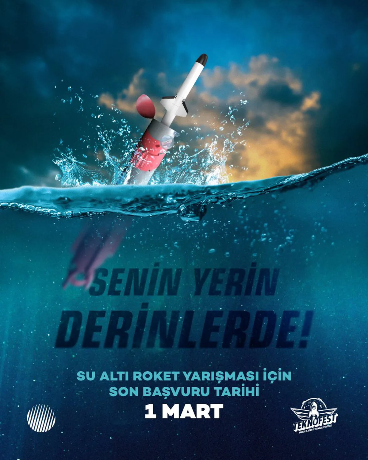 TEKNOFEST'te Su Altı Roket Yarışması: Yenilikçi Teknolojiler Arayışında TEKNOFEST'te Su Altı Roket Yarışması: Yenilikçi Teknolojiler Arayışında