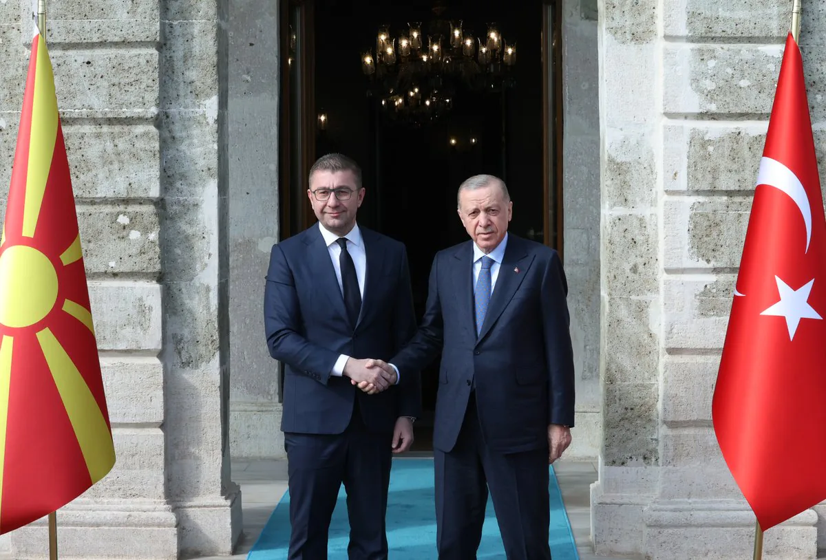 Erdoğan, Kuzey Makedonya Başbakanı Mickoski ile İstanbul'da Yapılan Görüşmeye Dair Erdoğan, Kuzey Makedonya Başbakanı Mickoski ile İstanbul'da Yapılan Görüşmeye Dair