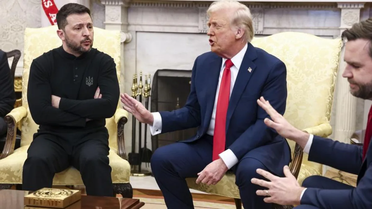 Zelenskyy'nin Takım Elbisesiz Görünümü Trump'u Sinirlendirmiş Zelenskyy'nin Takım Elbisesiz Görünümü Trump'u Sinirlendirmiş
