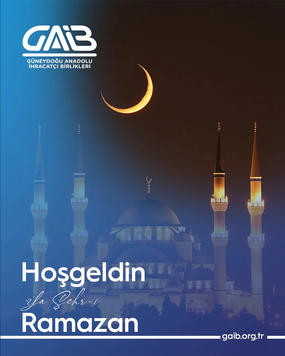 Ramazan Ayı için İslam Dünyasına Huzur ve Dayanışma Duygularını İletiyor GAİB Ramazan Ayı için İslam Dünyasına Huzur ve Dayanışma Duygularını İletiyor GAİB