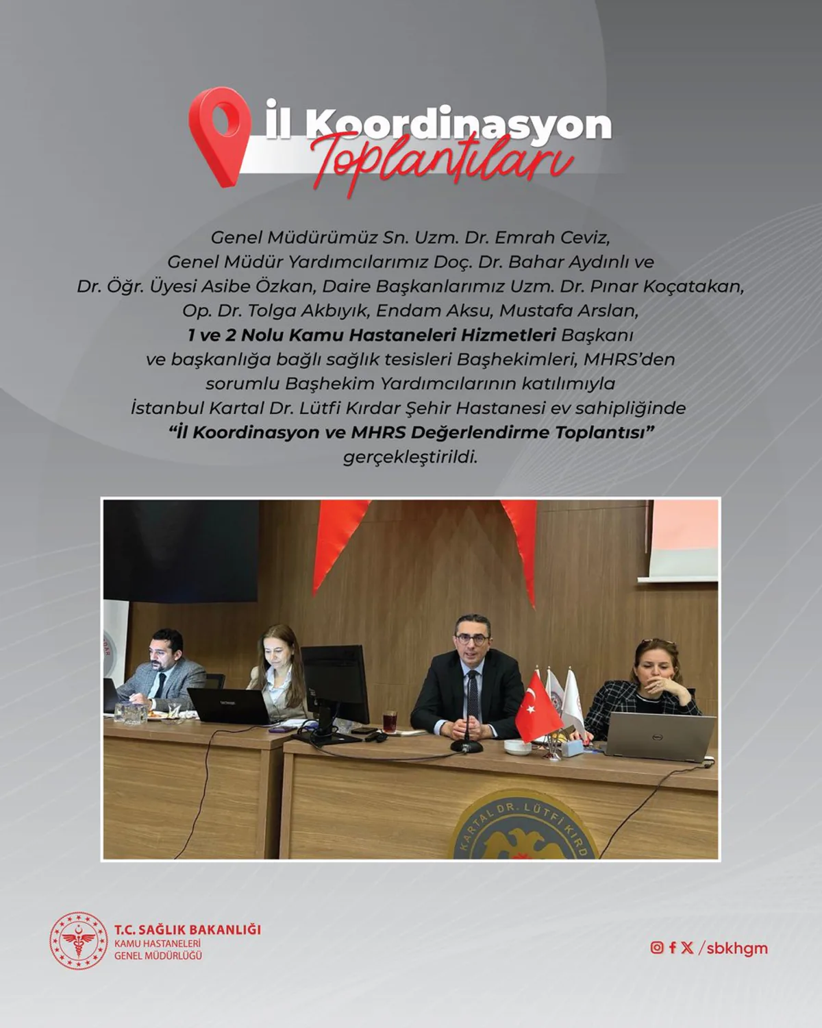 Koordinasyon Toplantısı: İstanbul'daki İki Büyük Kamu Hastanesi Bir Araya Geldi Koordinasyon Toplantısı: İstanbul'daki İki Büyük Kamu Hastanesi Bir Araya Geldi
