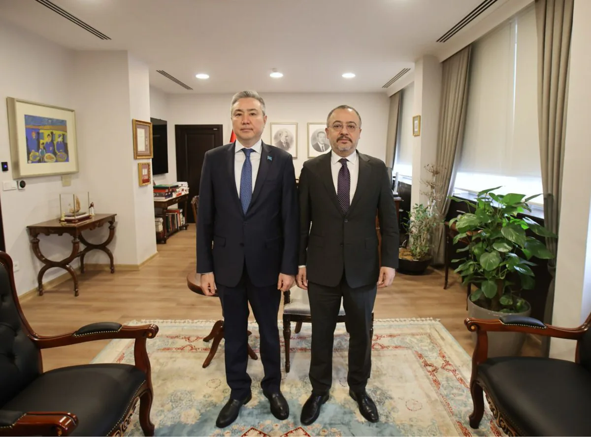 Türkiye ve Kazakistan Dışişleri Temsilcileri Gündemde İkili ve Çok Taraflı İşbirliği Konularını Tarttı Türkiye ve Kazakistan Dışişleri Temsilcileri Gündemde İkili ve Çok Taraflı İşbirliği Konularını Tarttı