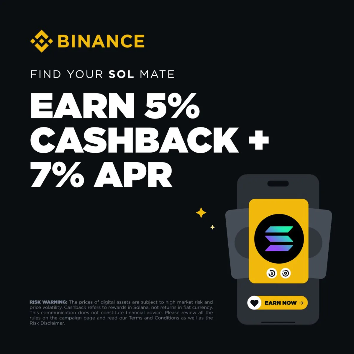 Binance, SOL Para Birimlerine Yönelik Özel Faiz Kampanyası Başlattı Binance, SOL Para Birimlerine Yönelik Özel Faiz Kampanyası Başlattı