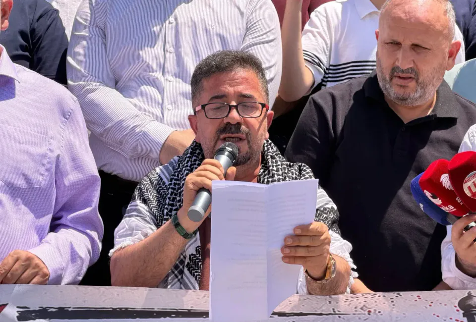 Mardin'de Gazze İçin Kenetlendiler: İsrail Saldırılarına Sert Tepki görseli