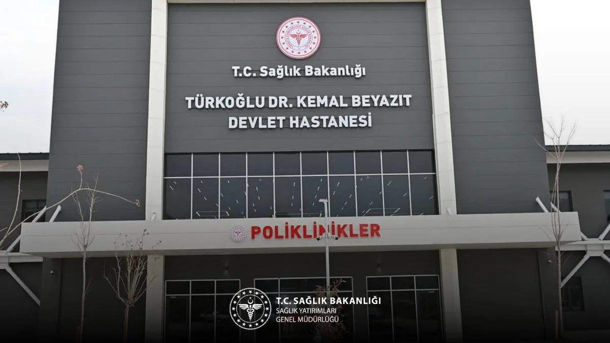 Kahramanmaraş'ın Yeni Sağlık Merkezi: Türkoğlu Dr. Kemal Beyazioğlu Devlet Hastanesi Hizmete Girdi Kahramanmaraş'ın Yeni Sağlık Merkezi: Türkoğlu Dr. Kemal Beyazioğlu Devlet Hastanesi Hizmete Girdi
