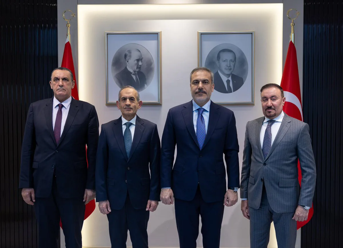 Dışişleri Bakanı Hakan Fidan, Irak Türkmen Liderleriyle Görüştü Dışişleri Bakanı Hakan Fidan, Irak Türkmen Liderleriyle Görüştü