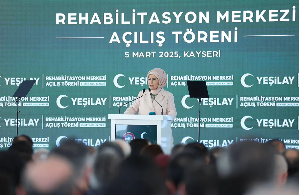 Sağlık Bakanı Memişoğlu, Yeşilay Rehabilitasyon Merkezi Açılış Törenine Katıldı Sağlık Bakanı Memişoğlu, Yeşilay Rehabilitasyon Merkezi Açılış Törenine Katıldı