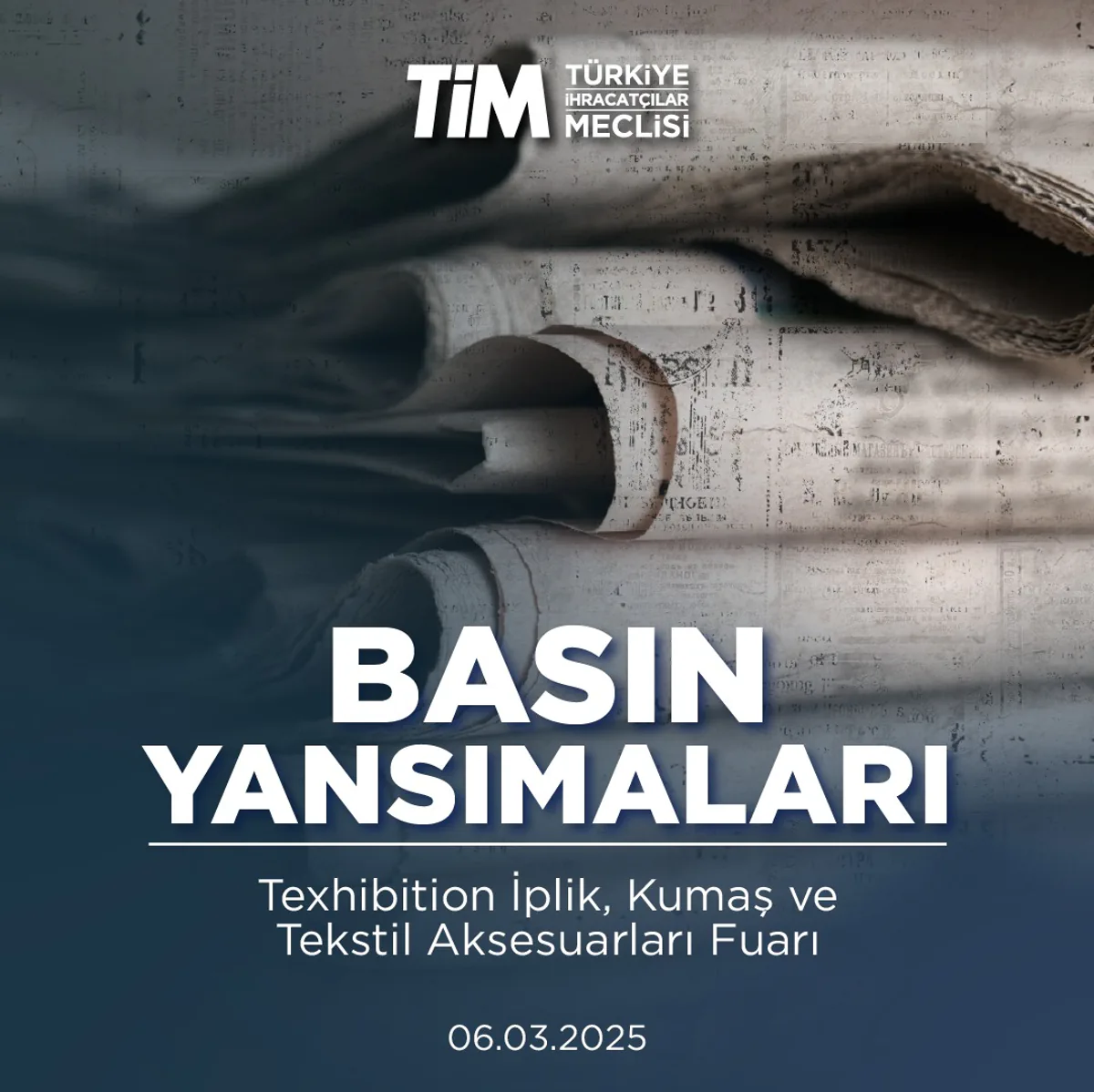 TİM, Texhibition'da İplik, Kumaş ve Tekstil Aksesuarlarını Sergiliyor TİM, Texhibition'da İplik, Kumaş ve Tekstil Aksesuarlarını Sergiliyor