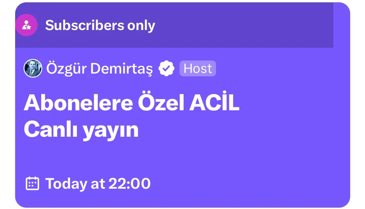 Ekonomist Özgür Demirtaş'tan Piyasa Analizi Canlı Yayın Anketi Ekonomist Özgür Demirtaş'tan Piyasa Analizi Canlı Yayın Anketi
