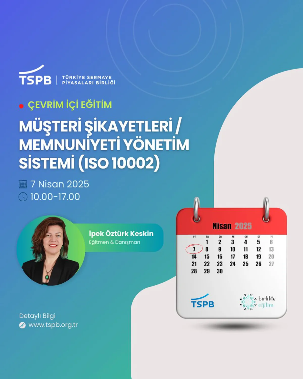 Türkiye Sermaye Piyasaları Birliği: Müşteri Odaklı Yönetim ve Şikayet Yönetimi Stratejileri Türkiye Sermaye Piyasaları Birliği: Müşteri Odaklı Yönetim ve Şikayet Yönetimi Stratejileri