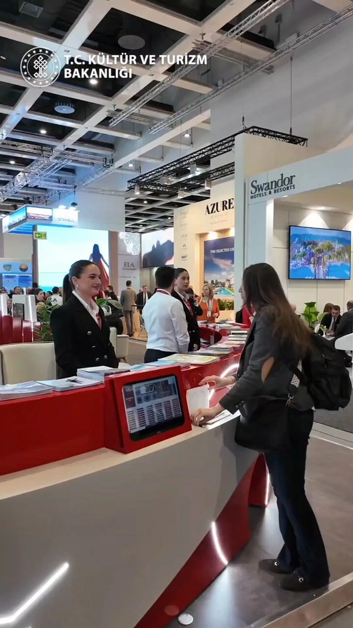 İL KÜLTÜR TURİZM BAKANI MEHMET NURİ ERSOY, ITB Berlin'de Türkiye'nin Turizm Potansiyelini Tanıtıyor İL KÜLTÜR TURİZM BAKANI MEHMET NURİ ERSOY, ITB Berlin'de Türkiye'nin Turizm Potansiyelini Tanıtıyor