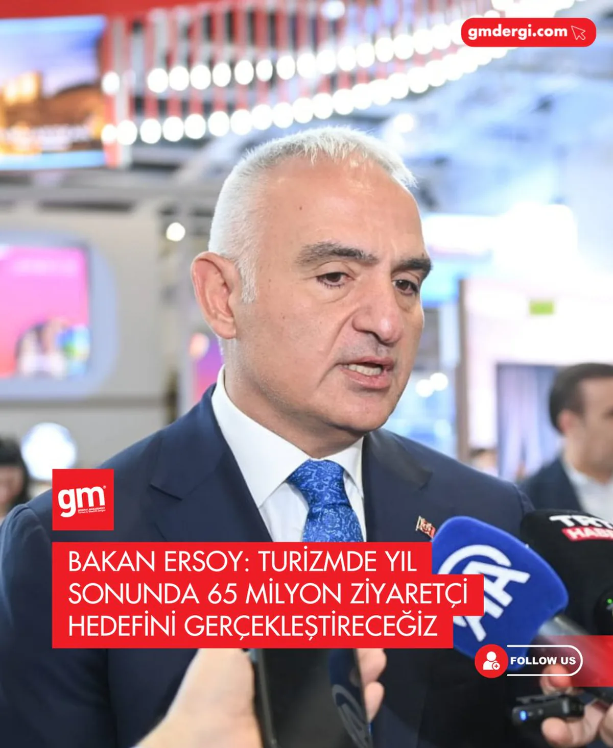 Kültür ve Turizm Bakanı Ersoy: Türkiye Turizmde Rekorlara Devam Ediyor Kültür ve Turizm Bakanı Ersoy: Türkiye Turizmde Rekorlara Devam Ediyor
