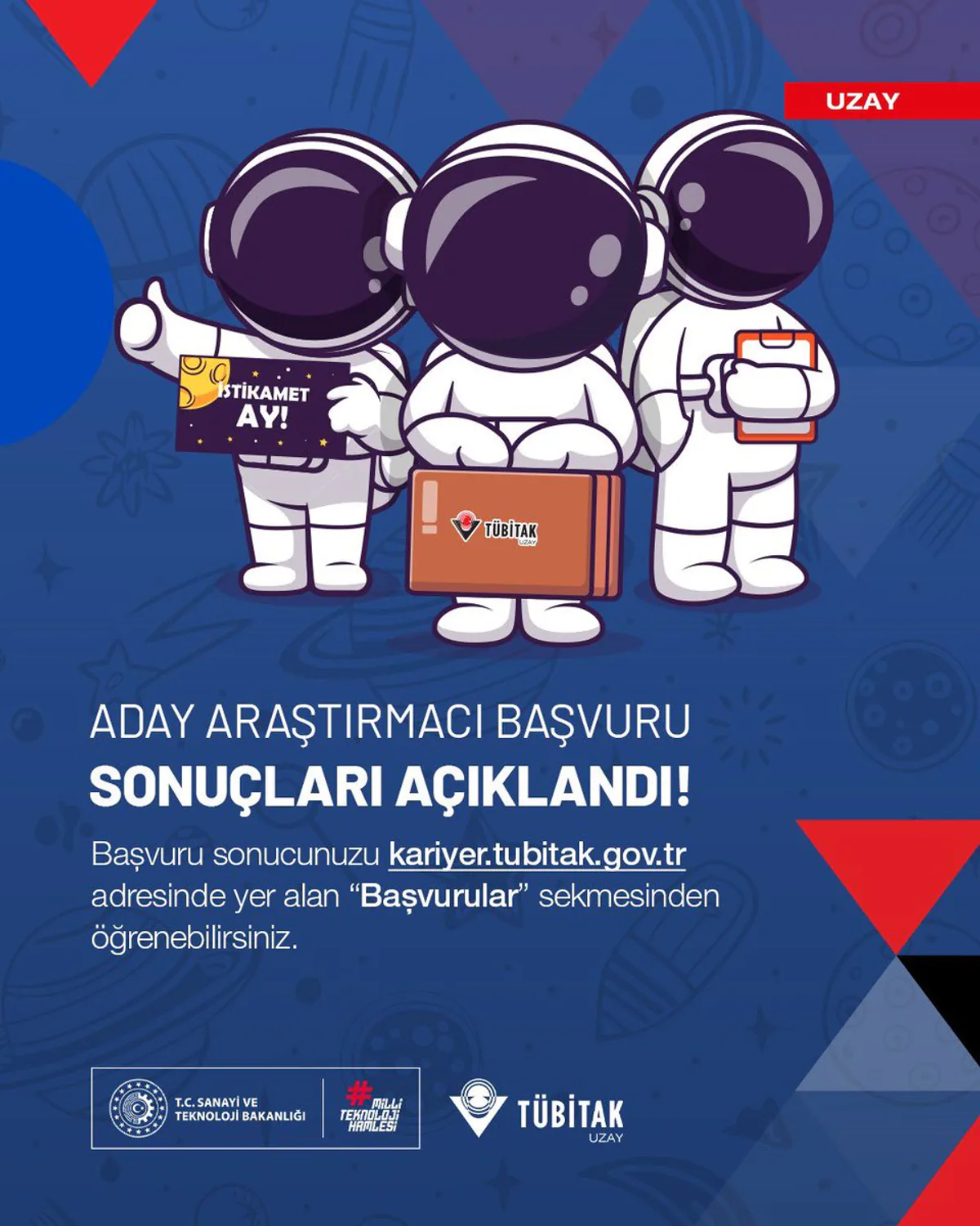 TÜBİTAK UZAY: Genç Yetenekler Uzay Yolculuğuna Hazırlanıyor TÜBİTAK UZAY: Genç Yetenekler Uzay Yolculuğuna Hazırlanıyor