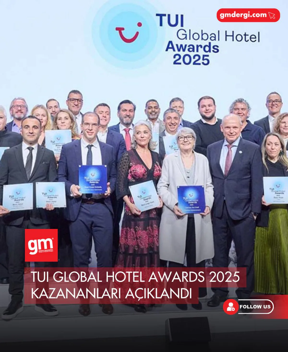 TUI Global Hotel Awards 2025 Kazananları Açıklandı TUI Global Hotel Awards 2025 Kazananları Açıklandı