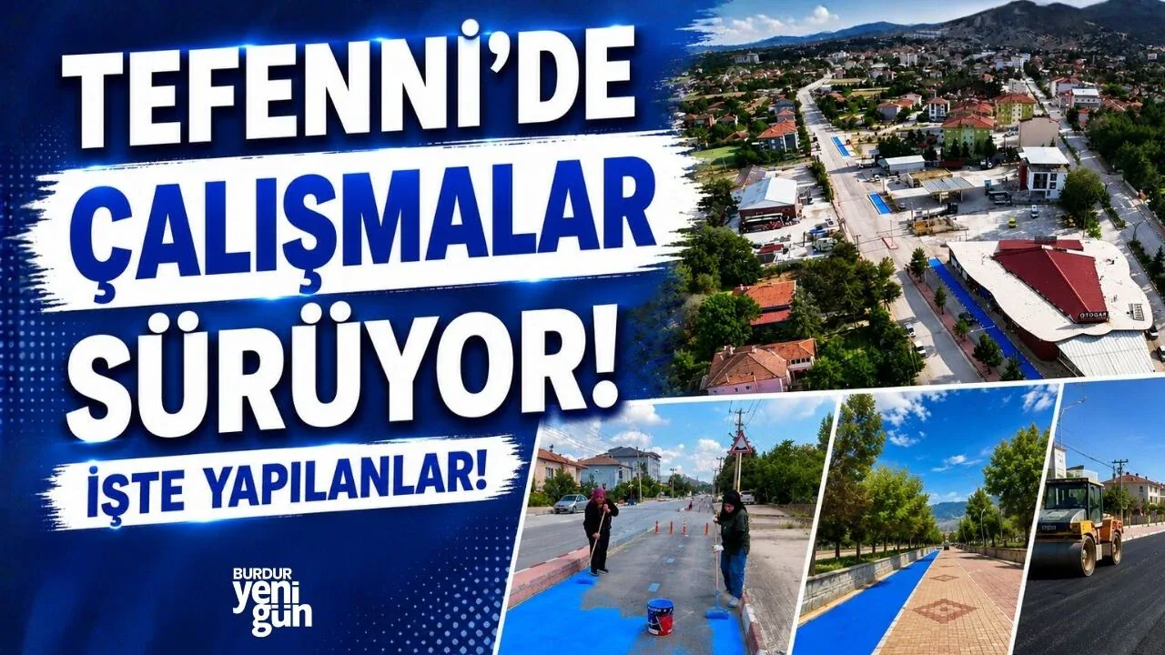 Tefenni'de Ulaşım Devrimi: Tramvay ve Bisiklet Yolu Projesinde Son Aşama Tefenni'de Ulaşım Devrimi: Tramvay ve Bisiklet Yolu Projesinde Son Aşama
