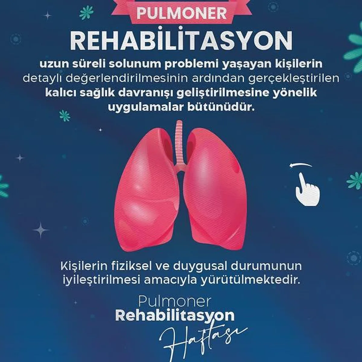 Sağlık Bakanlığı, Pulmoner Rehabilitasyon Haftasında Uzun Süreli Solunum Problemlerine Dikkat Çekiyor Sağlık Bakanlığı, Pulmoner Rehabilitasyon Haftasında Uzun Süreli Solunum Problemlerine Dikkat Çekiyor