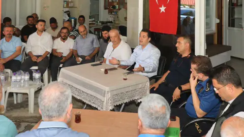 Kaymakam Öztürk'ten Sahada Çözüm Hamlesi: Sorunlar Yerinde Tespit Edildi
