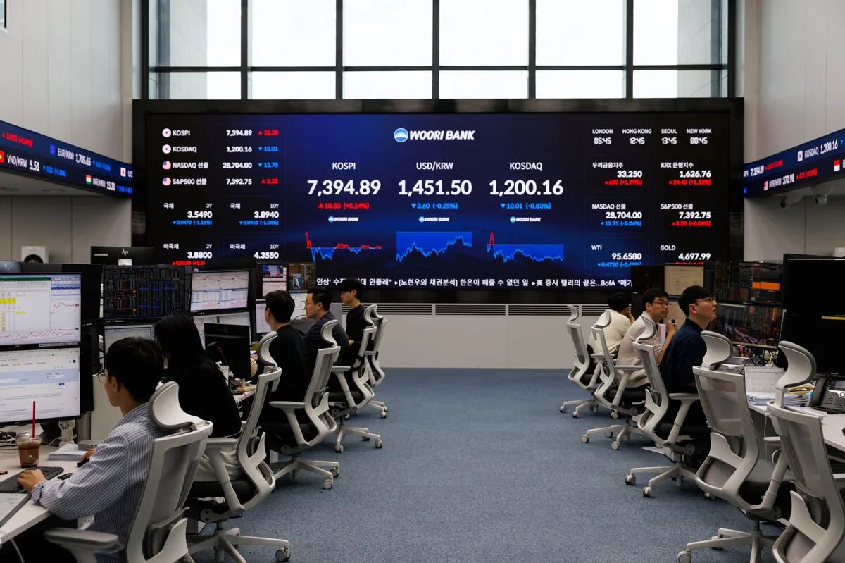 Güney Kore Borsasında 'Korkutucu' Düşüş: Goldman Sachs'tan Toparlanma Sinyali Güney Kore Borsasında 'Korkutucu' Düşüş: Goldman Sachs'tan Toparlanma Sinyali