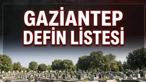 Gaziantep Büyükşehir Belediyesi 22 Temmuz Defin Listesini Yayınladı