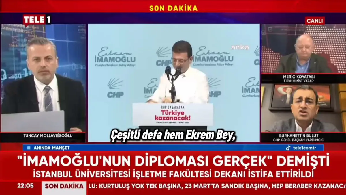 CHP Genel Başkan Yardımcısı Burhanettin Bulut: Süreç Şeffaf Bir Şekilde Yürütülüyor CHP Genel Başkan Yardımcısı Burhanettin Bulut: Süreç Şeffaf Bir Şekilde Yürütülüyor