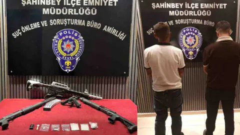Gaziantep'te Silah Operasyonu: Ruhsatsız 4 Ateşli Silah Ele Geçirildi
