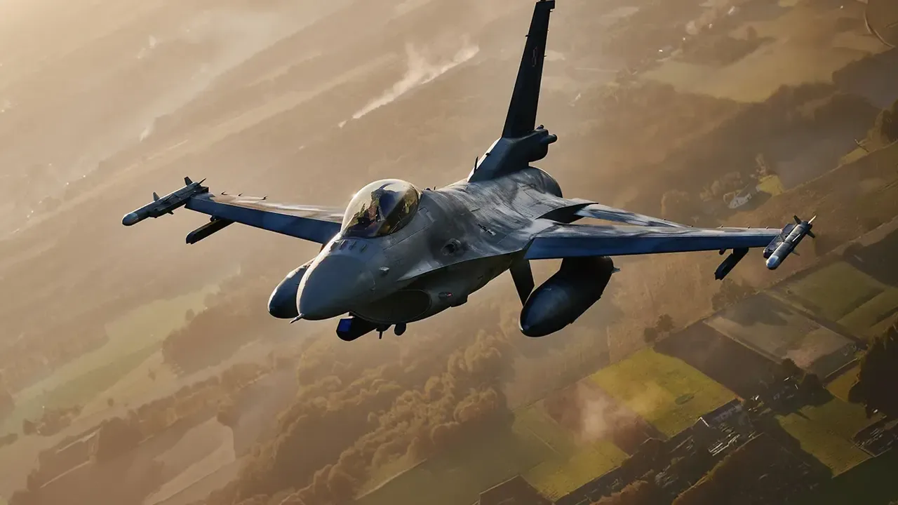 Romanya'da İlk Kez: F-16 Jetleri İzinsiz Drone'u Vurarak İndirdi Romanya'da İlk Kez: F-16 Jetleri İzinsiz Drone'u Vurarak İndirdi