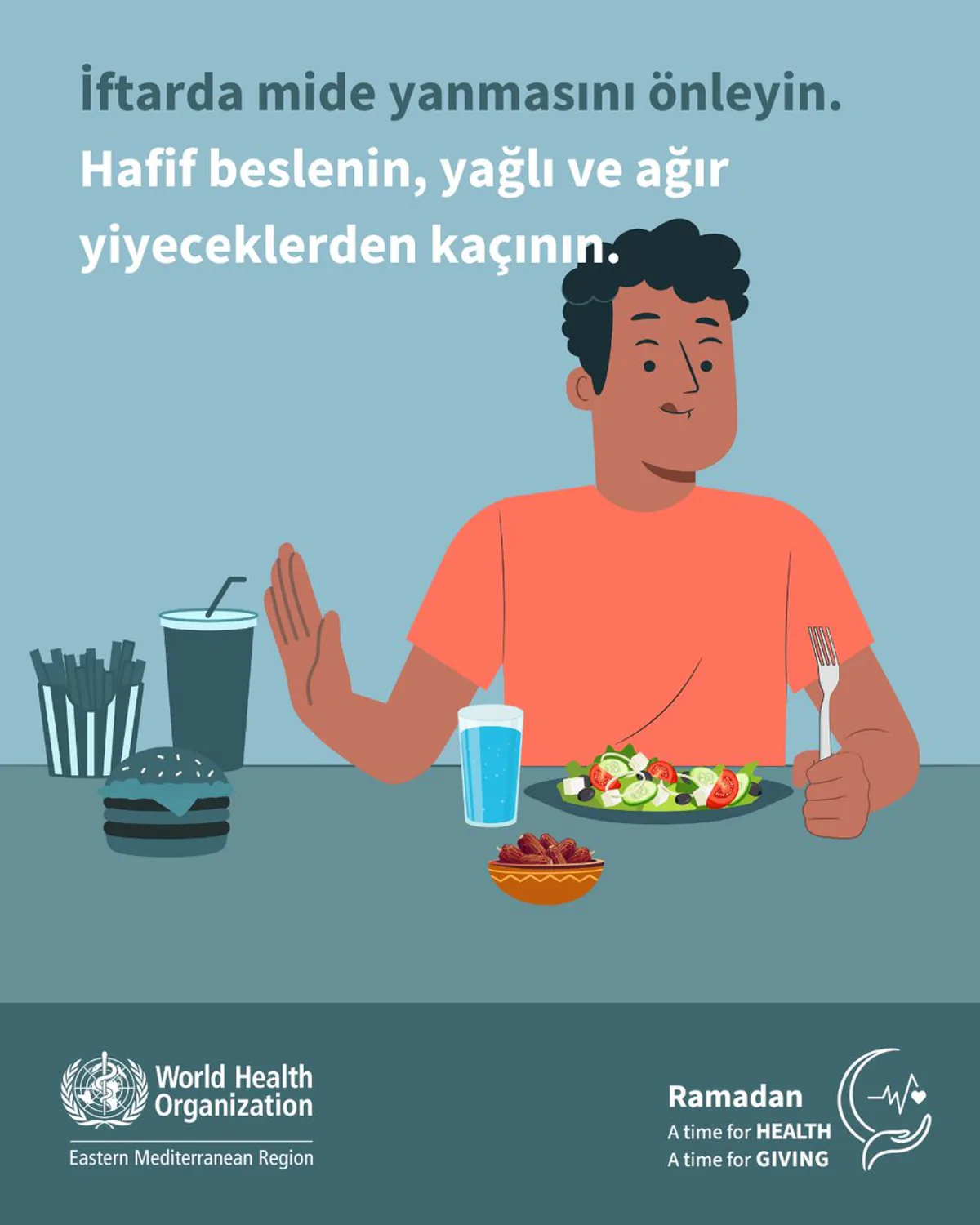 Ramazan İftarında Mide Rahatsızlıklarını Önlemek İçin Sağlık Önerileri Ramazan İftarında Mide Rahatsızlıklarını Önlemek İçin Sağlık Önerileri