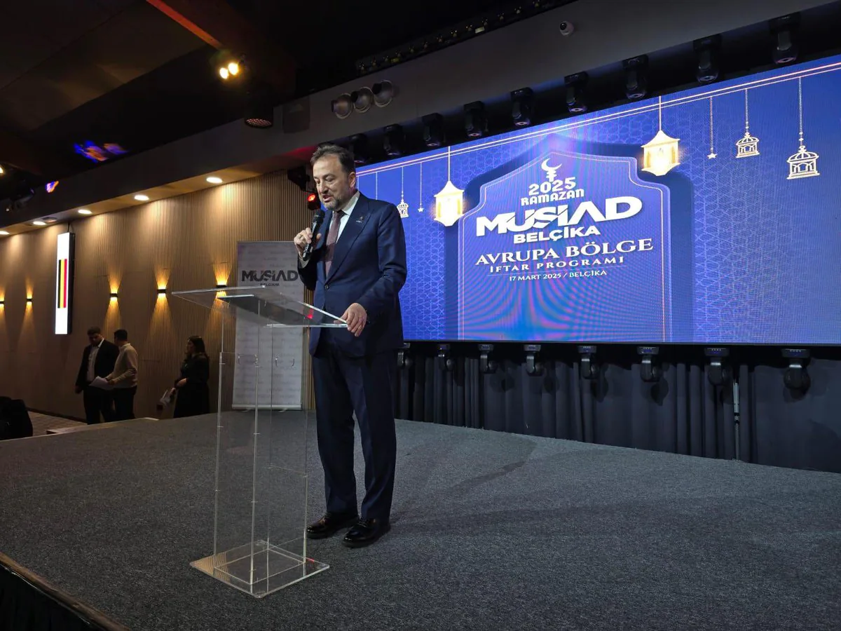MÜSİAD Belçika İftarı'nda Diplomasi ve Ekonomi Buluştu MÜSİAD Belçika İftarı'nda Diplomasi ve Ekonomi Buluştu