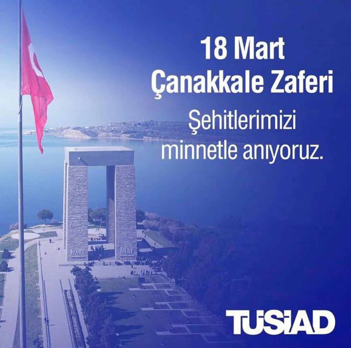 TÜSİAD, Çanakkale Zaferi'nin 110. Yılında Saygı Duruşu TÜSİAD, Çanakkale Zaferi'nin 110. Yılında Saygı Duruşu