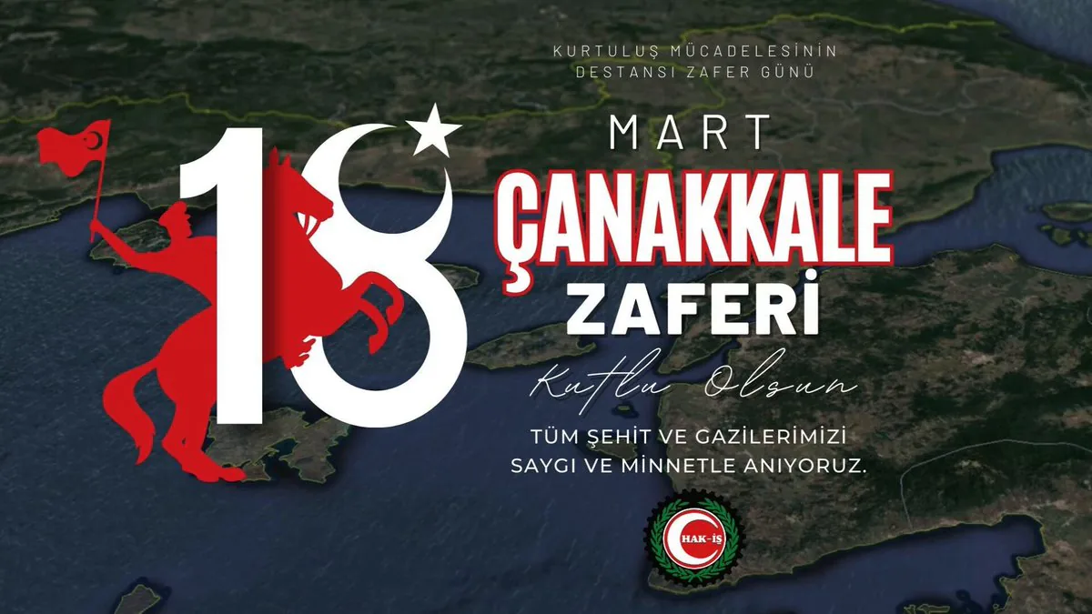 Çanakkale Zaferi'nin 110. Yılı Anısına Saygı Çanakkale Zaferi'nin 110. Yılı Anısına Saygı