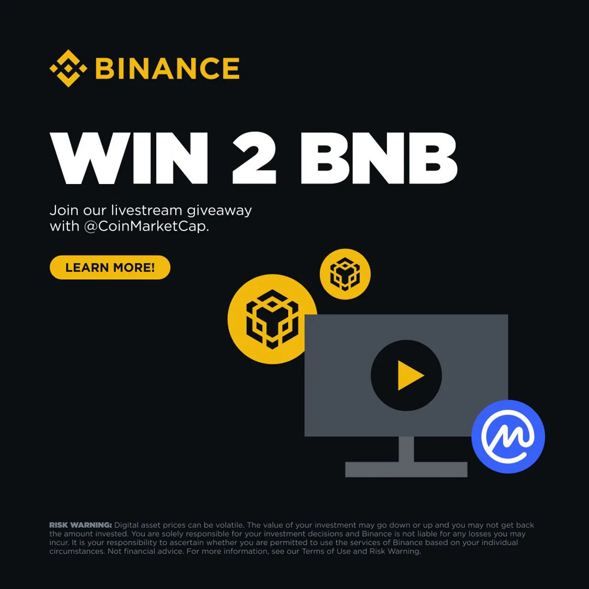 CoinMarketCap Canlı Yayınında Hediyeler Dağıtılıyor CoinMarketCap Canlı Yayınında Hediyeler Dağıtılıyor